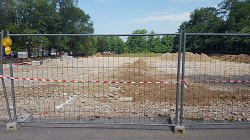 PARCHEGGIO VIALE STELVIO Busto Arsizio - inizio lavori