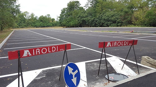 PARCHEGGIO VIALE STELVIO Busto Arsizio - segnaletica orizzontale