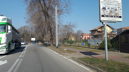 PISTA CICLABILE Busto Arsizio - prima dei lavori