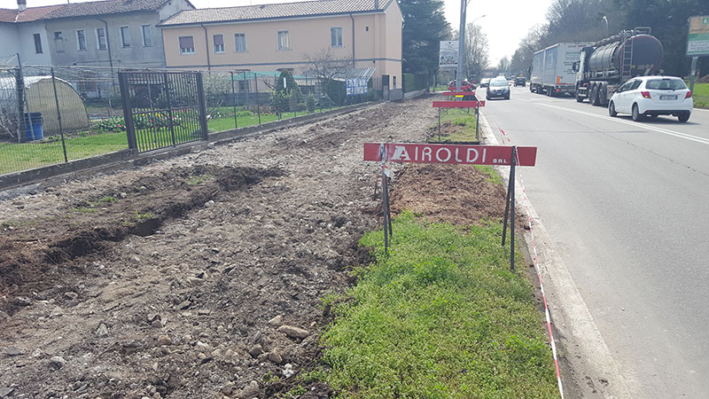 PISTA CICLABILE Busto Arsizio - lavori