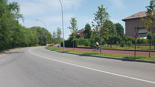 PISTA CICLABILE Busto Arsizio - piantumazione